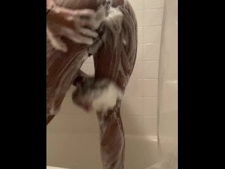 Soapy Ass in the Shower