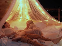 Romantic Sex Outdoors - Long Foreplay And Simultaneous Orgasm - Screenshot 1 of 16 - Big Boobs