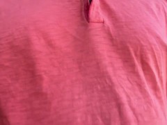 Bouncing tgirl femboy sissy tits and fast walking cock sucking mantra for you to learn and use