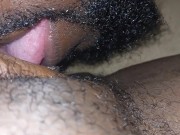 Preview 4 of ebony big clit babe gets pussy ate up yummy 😋 😜 🤪 😍 😘