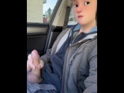 Preview 6 of portait mode full face and dick out in public while driving follow & support $ for more