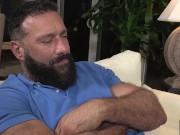 Preview 1 of Hung and Uncut Bear Fucks His Daddy Therapist