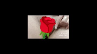 Teasing my horny clit after playing with my nipples (Full Vid on OF laylalucis)