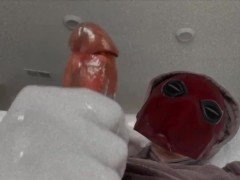 Dirty Spidey Busting A Fat Nut For Ya