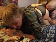 Preview 4 of Hard Fuck from Queer Partner After Gardening