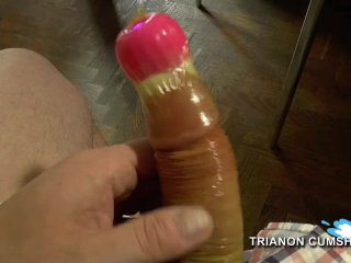 handjob, squirt, solo male, exclusive