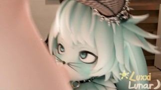 Horny Femboy Bunny Sucks BIG Cock Animation Preview