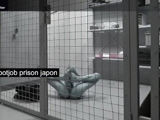 Jail self Footjob Japan Prison