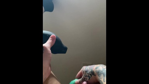 POV Watching me suck my giant clit and fuck my sopping wet pussy