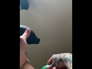 POV Watching me Suck my Giant Clit and Fuck my Sopping Wet Pussy