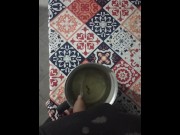 Preview 3 of Pissing in a pan
