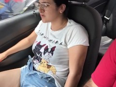 Hot Latina plays with the uber driver - Screenshot 13 of 16 - Latin