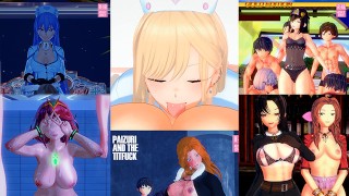 Todas as suas garotas de anime favoritas fazendo sexo oral em anus nesta compilação safada