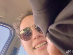 Anal sex in public, she gets trapped in the window, fucked from ass to mouth!!!