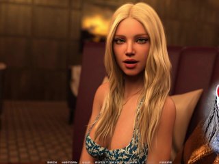 Race of Life - ep 18  Hot Blonde licks his balls