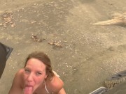 Preview 3 of Camping on the Beach! Risky, Public Sex!