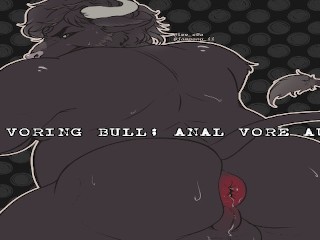 The Voring Bull || Anal Vore Audio || Soft Dom, Heavy Breathing, Instructions, Anal Vore, Permavore