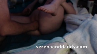 Serenaanddaddy Teen Girl Gets Fisted By Older Man