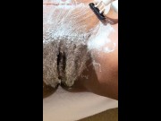 Preview 4 of Shaving her ass and pussy black girl