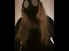 Gas mask temptress