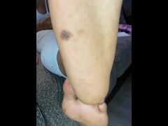 Close up toe spread - Screenshot 4 of 16 - Love Her Feet Ebony