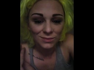 i was being silly while trying to be sexy! boobs!