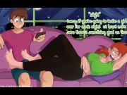 Preview 1 of Movie Night with adult Vicky (The Fairly Oddparents Hentai )