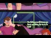 Preview 3 of Movie Night with adult Vicky (The Fairly Oddparents Hentai )