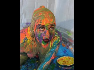 sploshing, amateur, verified amateurs, wet and messy