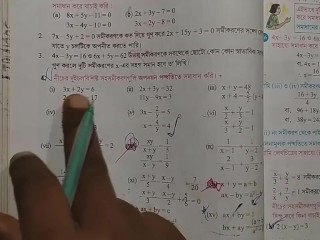 Equações Lineares Simultâneas Math Slove Por Bikash edu Care Episódio 3