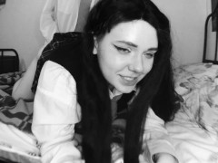 Полина из Tiny Bunny завалила Ромку|Минет|Догистайл|Косплей|Чёрно-Белое| - Screenshot 11 of 16 - Tiny Bunny