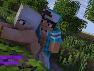 minecraft sex mod, muscular men, uncensored, cartoon