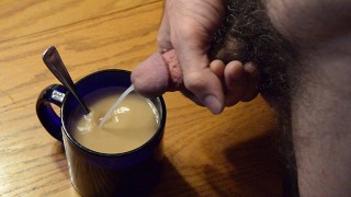 Café com nozes salgadas doces - três tentativas de acertar
