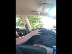 Young and Horny Amateur Car Sex