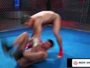 Preview 1 of HotHouse - Ever Been To A Naked MMA Fight ? Hunk Fighters Sucking And Fucking Hard