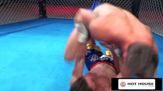 Two MMA Fighters Fight And Fuck