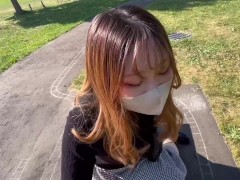 【個人撮影】リモコンバイブを入れて彼氏と初めてのお散歩♡家族で賑わう公園のベンチでイッちゃった♡ HENTAI/ハメ撮り/素人/初体験/プチ露出 - Screenshot 15 of 16 - Kawaii Girl