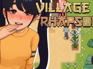 momoji, characters, big tits, village rhapsody