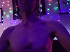 Trans Tiny Budding Boobies! - Screenshot 1 of 16 - Pup