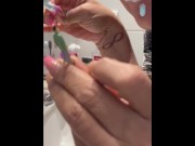 Preview 4 of Mia giantess bbw wants you to see her brushing her teeth