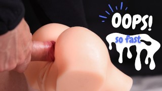 I TRY MY SEX TOY ASSHOLE FOR THE FIRST TIME
