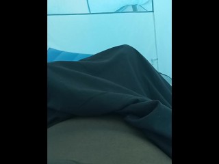 Should I Play with my Wet Pussy in this Tent while it's Raining?