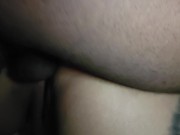 Preview 1 of BBC Fucks GF From The Back and She Creams Down Her Pussy