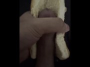 Preview 5 of Fucking and Cumming inside Hot Dog Bun