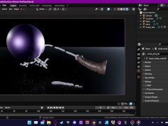 How to make Cum Fluid Particle Simulation in Blender - Azzura