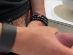 Quick wank before going out + cumshot
