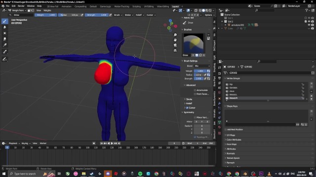 ブレンダーで3dポルノの胸の物理学を作る - Kris Stone