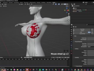 Make 3D Porn Breast Physics_in Blender - Kris Stone
