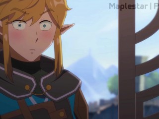 Link Catches Purah Working on her Latest "invention" 😳🦾💦