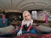 Preview 4 of VR Conk Cosplay Spider woman Kiara Cole Porn Parody POV VR